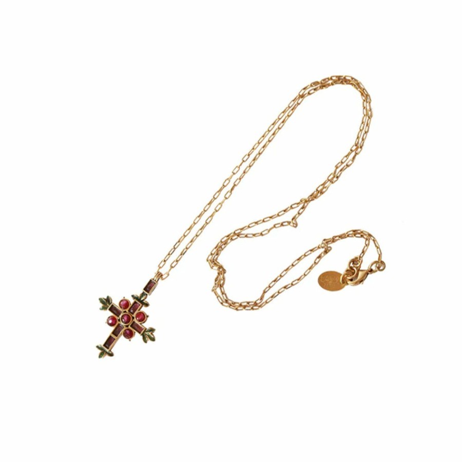 Mode Femme LA2L La2L | La2L - Collier Sacha - Croix