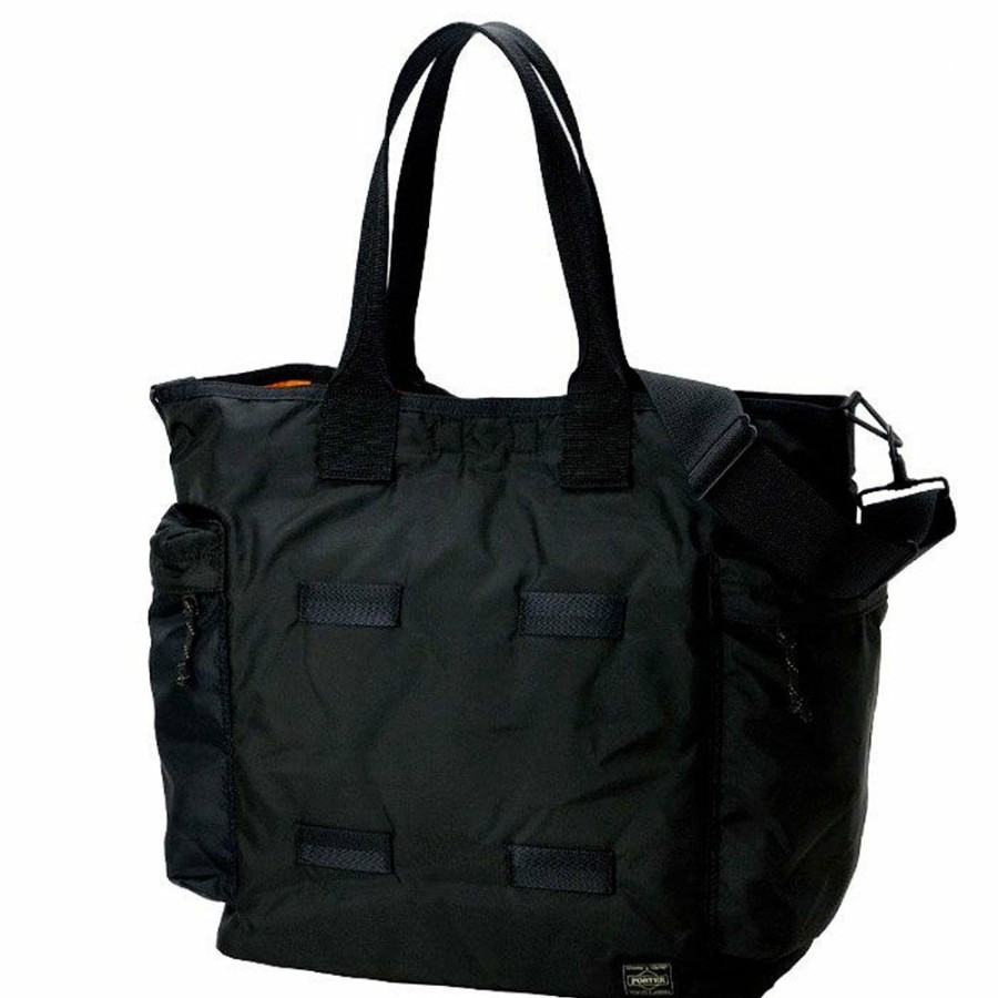 Mode Homme PORTER YOSHIDA AND CO Sacs | Porter Yoshida & Co - Tote Bag Force 2 - Noir