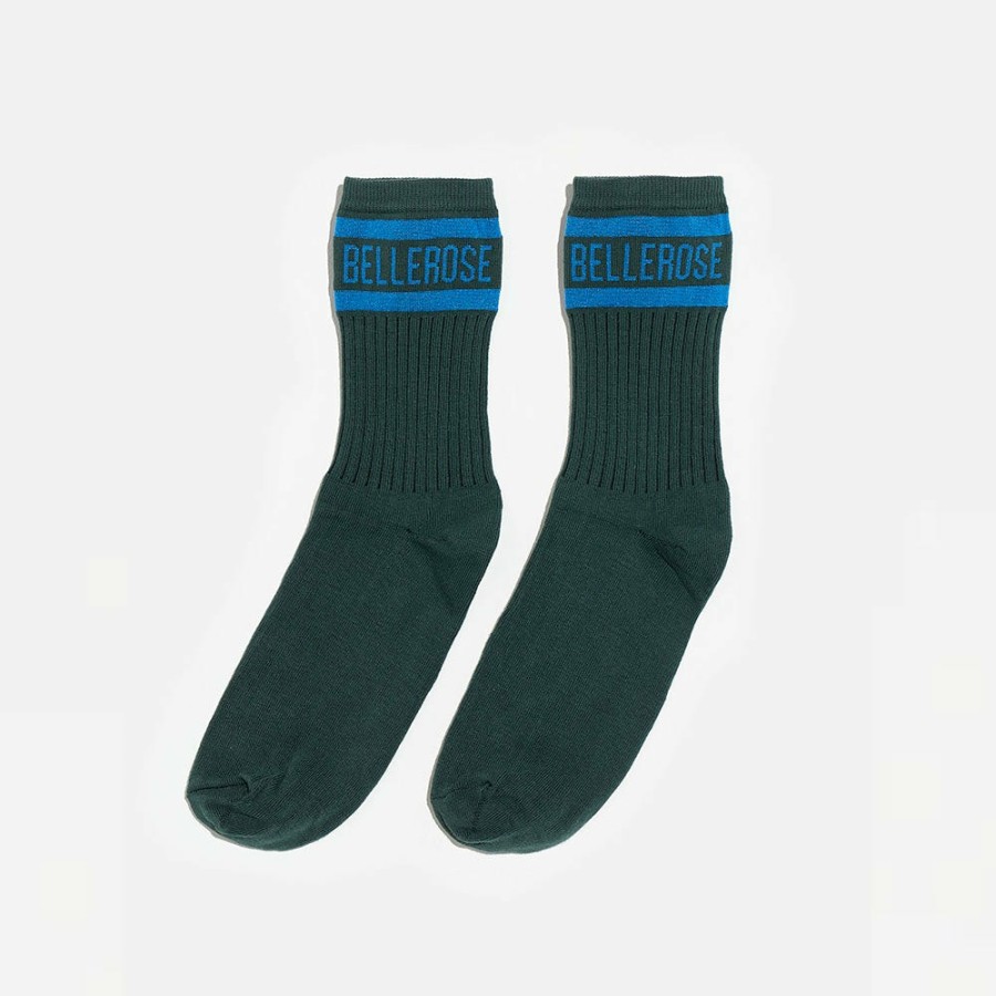 Mode Femme Bellerose Chaussettes | Bellerose - Chaussettes Vree - Vert