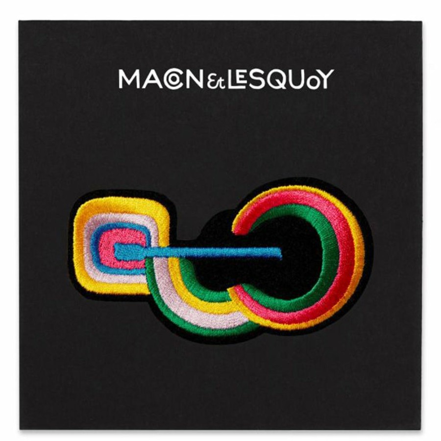 Mode Femme MACON u0026 LESQUOY Broches | Macon & Lesquoy - Ecusson Thermocollant - Techno Music