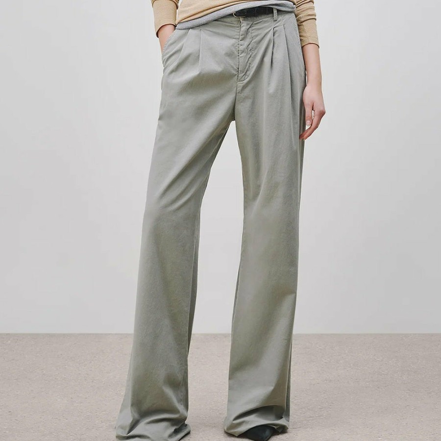 Mode Femme Nili Lotan Pantalons | Nili Lotan - Pantalon Flavie - Gris