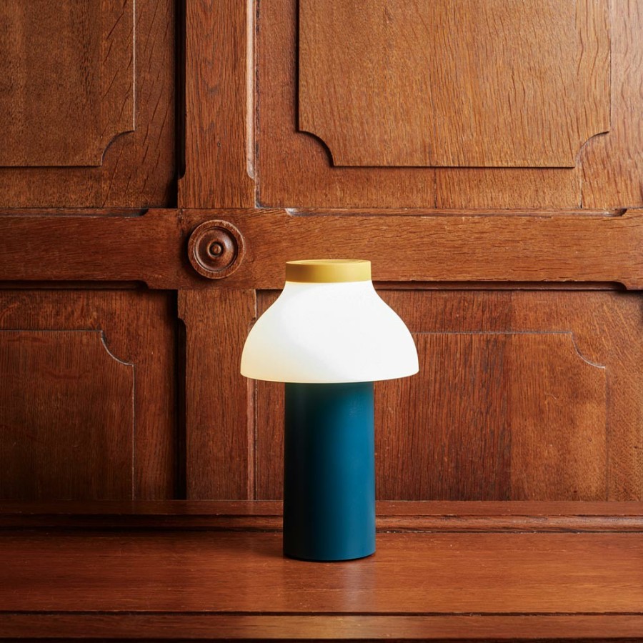 Deco & Lifestyle 208 HAY Lampes | Lampe Portable - Bicolore Ocean Green - Hay