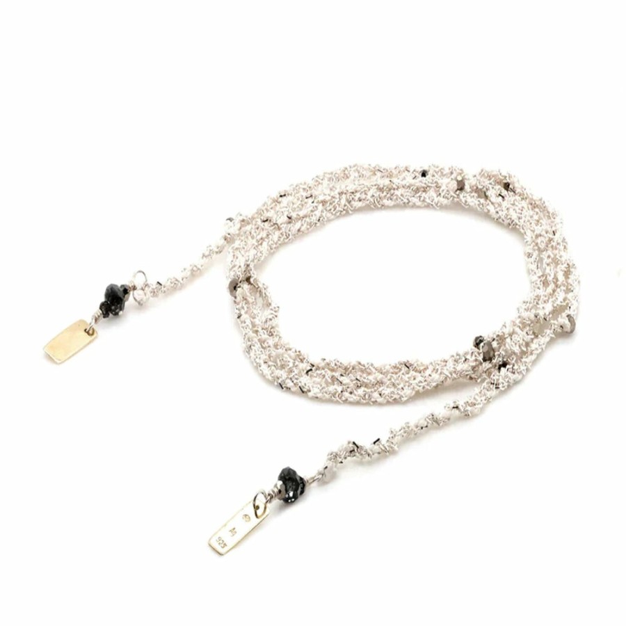 Mode Femme MARIE LAURE CHAMOREL Colliers | Marie Laure Chamorel - Collier N°182 - Silver White