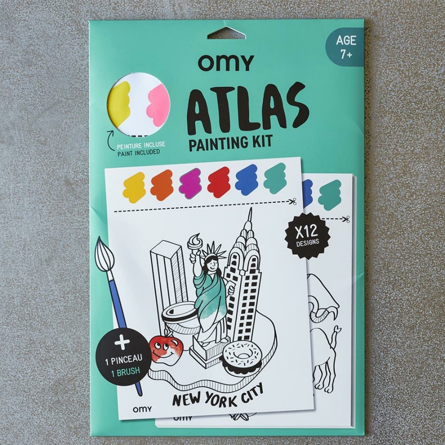 Deco & Lifestyle 729 OMY Jeux | Painting Kit - Atlas