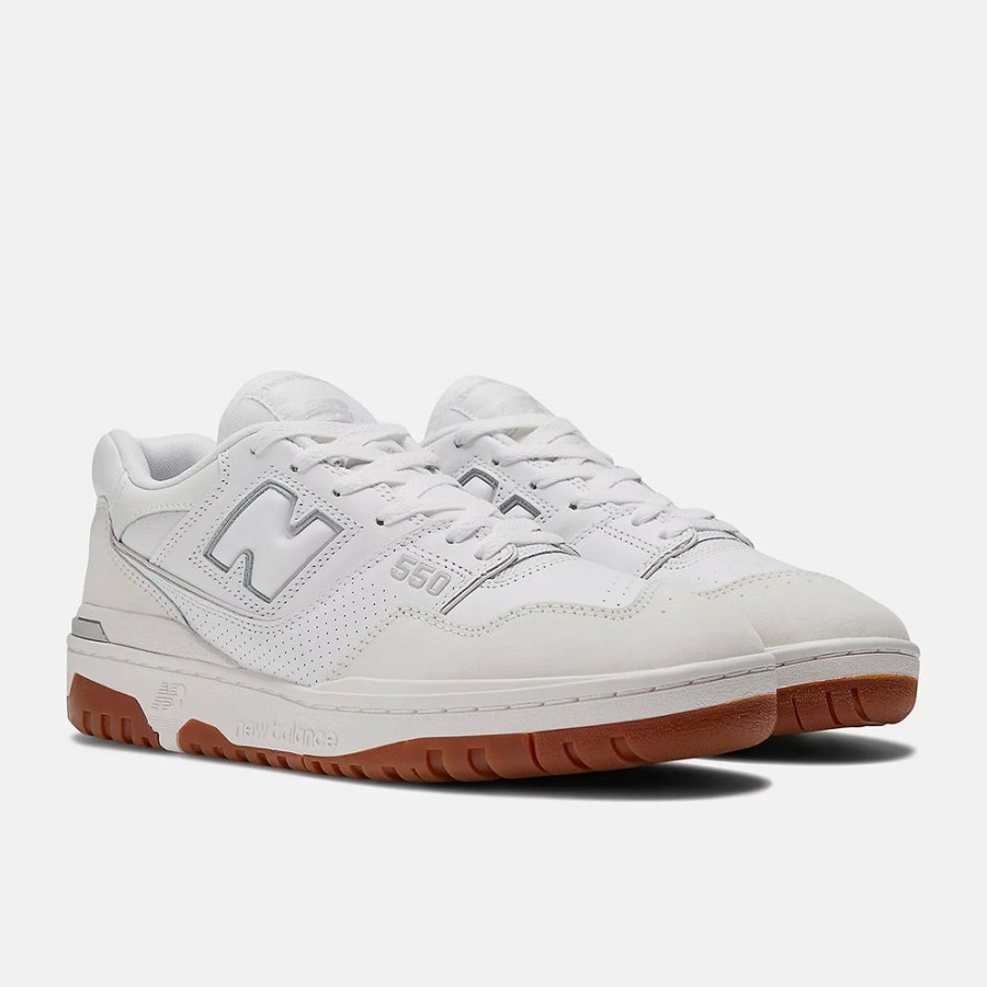 Mode Femme New Balance Baskets | New Balance - Baskets Bb550 - Blanc