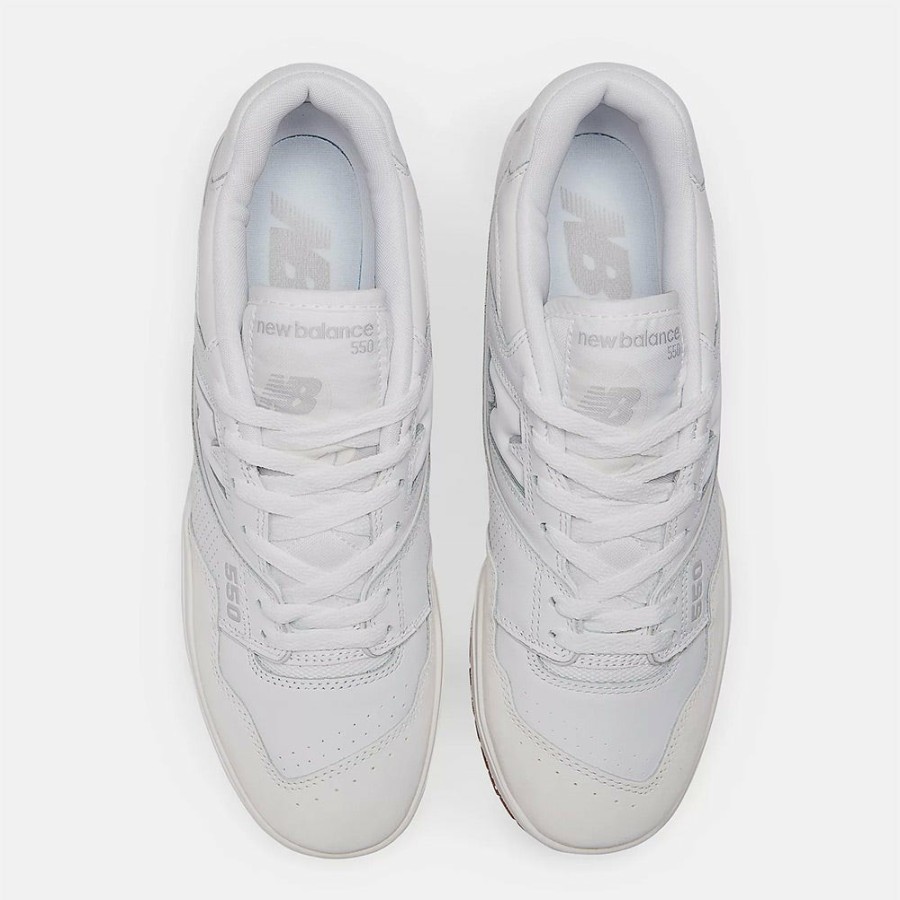 Mode Femme New Balance Baskets | New Balance - Baskets Bb550 - Blanc