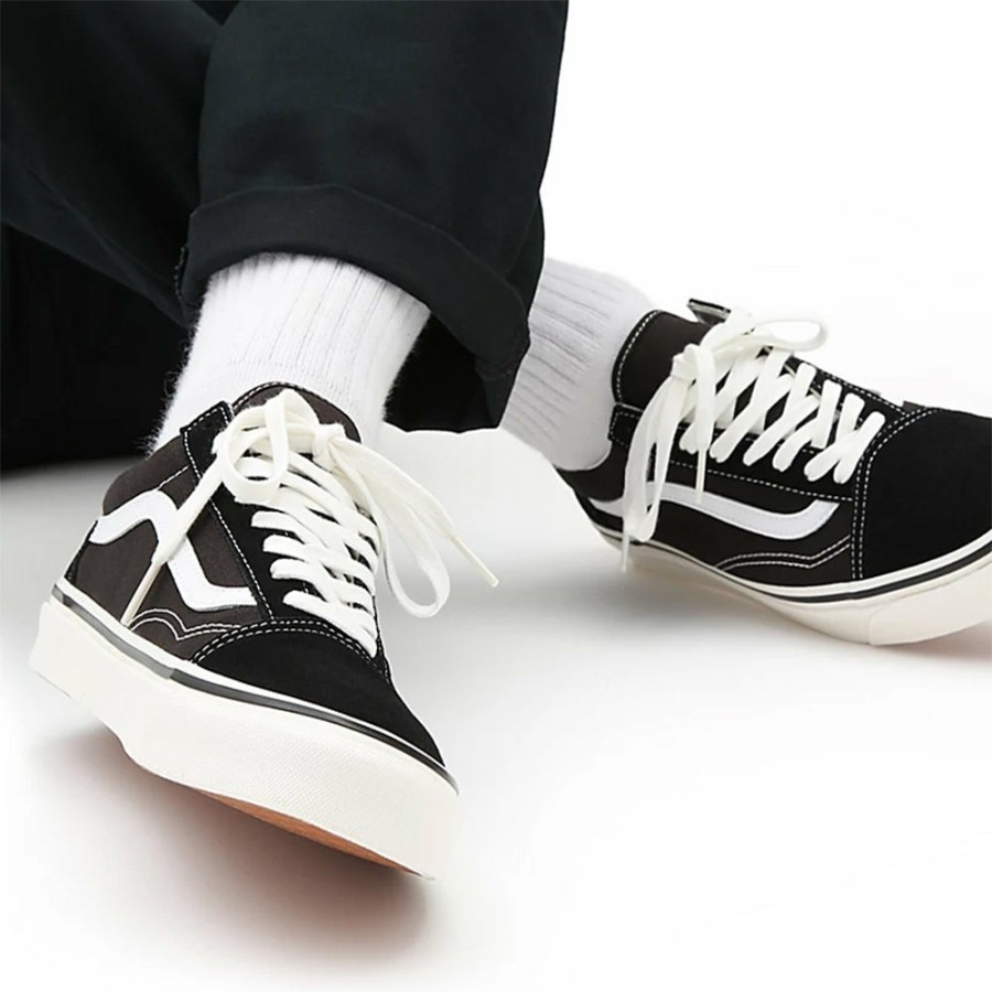 Mode Homme VANS Baskets | Vans - Old Skool 36 Dx - Noir & Blanc