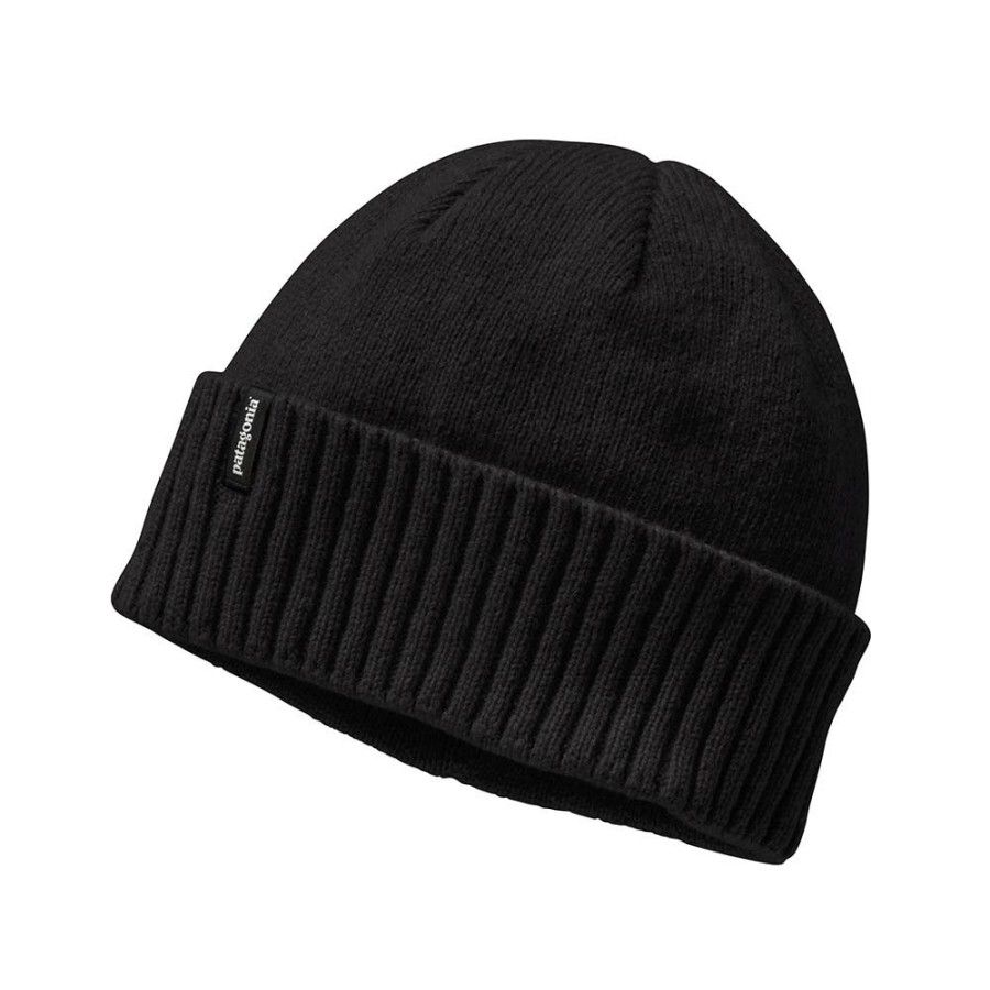 Mode Homme Patagonia Bonnets | Patagonia - Bonnet Brodeo - Noir