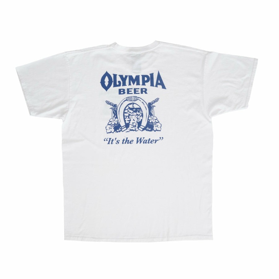 Mode Homme Wild DonClearance T-Shirts | Wild Donkey - T Shirt Olympia - Blanc