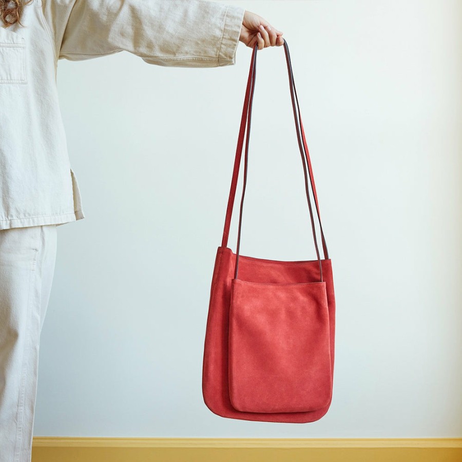 Mode Femme MERCI Sacs A Main | Merci - Sac En Daim - Lolipop