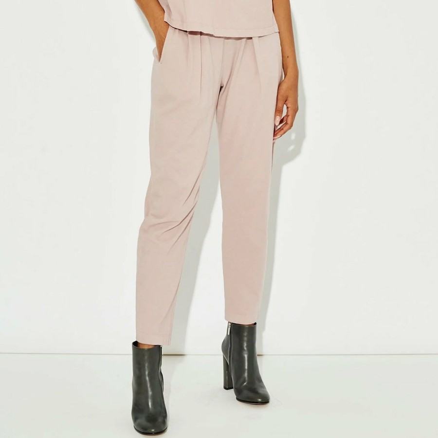 Mode Femme Raquel Allegra Pantalons | Raquel Allegra - Pantalon Easy - Rose