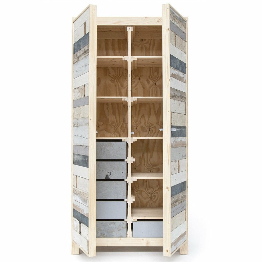 Meubles 522 PIET HEIN EEK | Armoire En Bois De Rebut - Piet Hein Eek