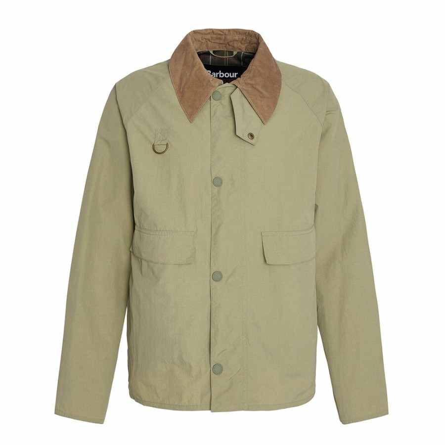 Mode Homme Barbour Vestes | Barbour - Veste Os Spey Showerproof - Vert