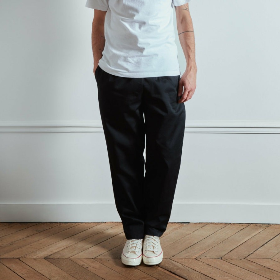 Mode Homme Cookman Pantalons | Merci X Cookman - Pantalon Solid - Noir