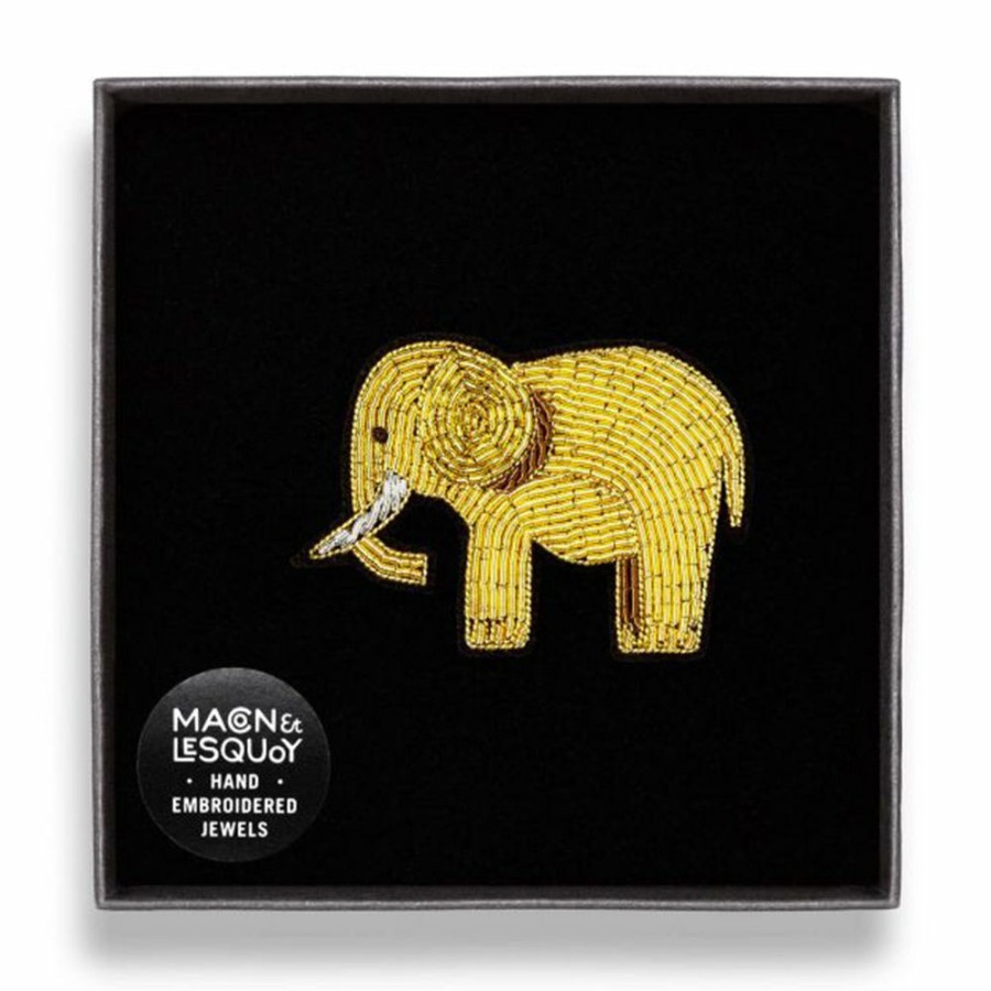 Mode Femme MACON u0026 LESQUOY Broches | Macon & Lesquoy - Broche - Elephant