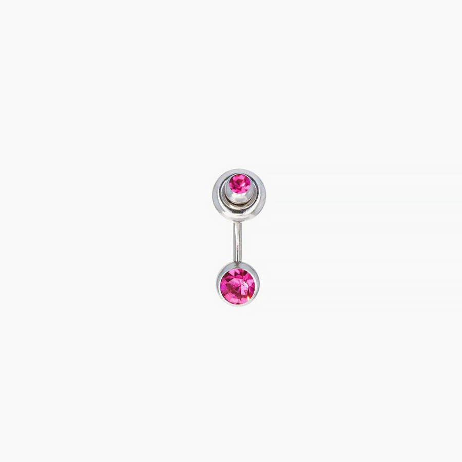 Mode Femme Justine Clenquet Justine Clenquet | Justine Clenquet - Boucle D'Oreille Mindy - Fushia