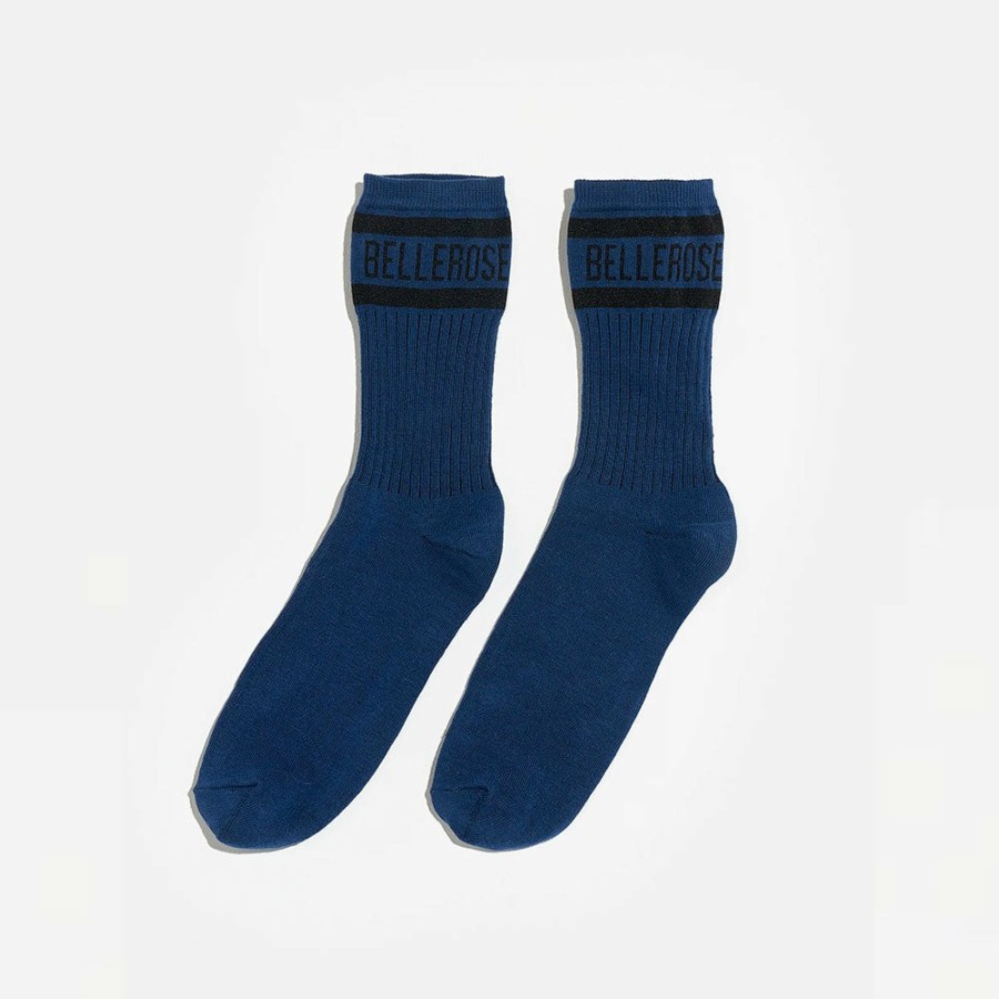 Mode Femme Bellerose Chaussettes | Bellerose - Chaussettes Vree - Bleu