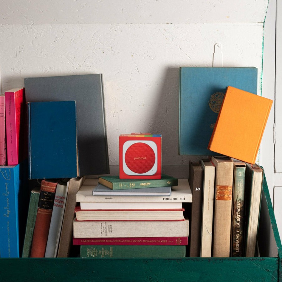 Deco & Lifestyle 1907 IMPOSSIBLE High-Tech | Enceinte Bluetooth Music Player 1 - Rouge - Polaroid