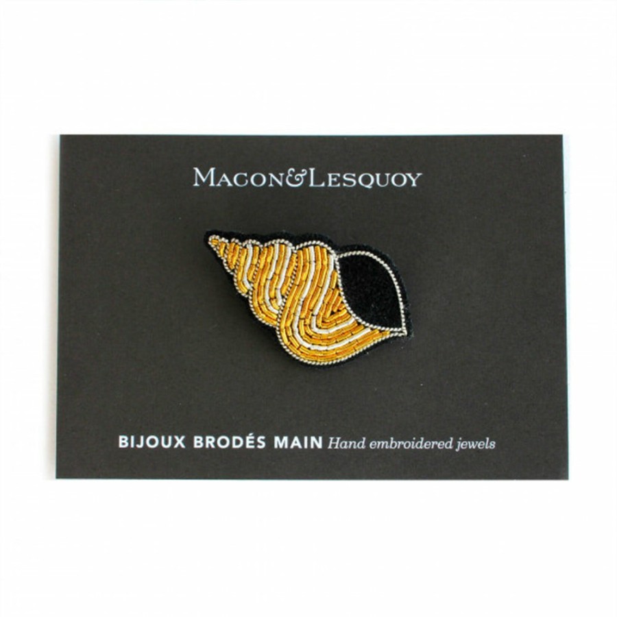 Mode Femme MACON u0026 LESQUOY Broches | Macon & Lesquoy - Broche - Bulot