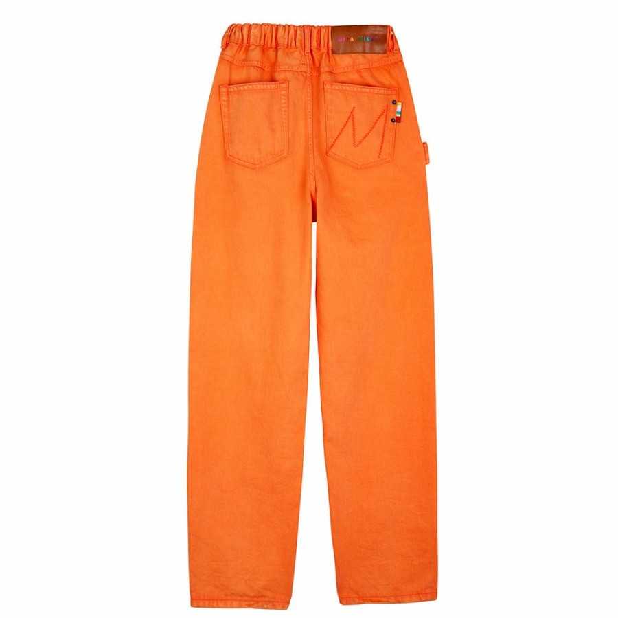 Mode Femme Mira Mikati Jeans | Mira Mikati - Jeans Taille Elastique - Orange