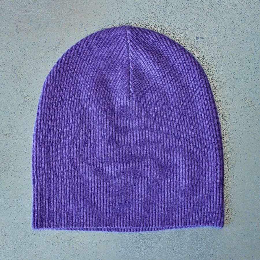 Mode Femme MERCI Bonnets | Merci - Bonnet En Cachemire - Violet