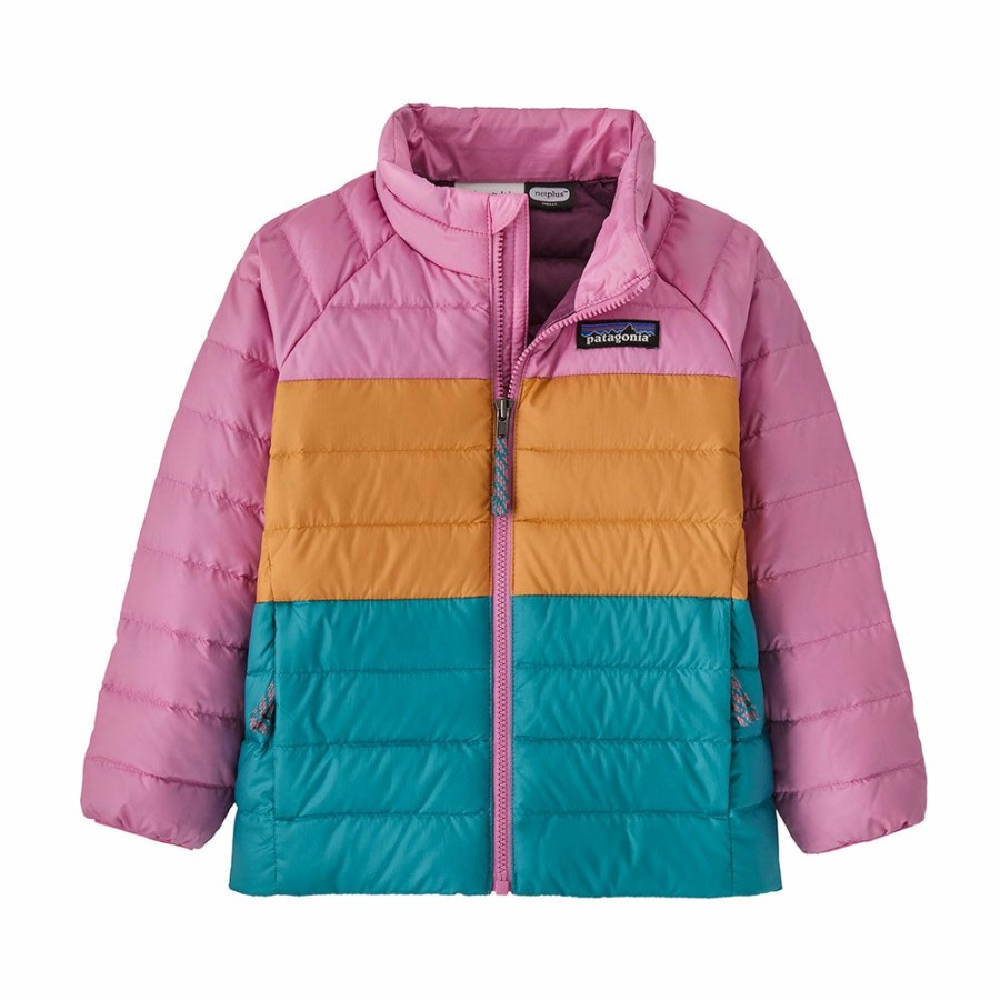 Enfant Patagonia Vestes & Doudounes | Patagonia - Doudoune Enfant Down Sweater -Rose