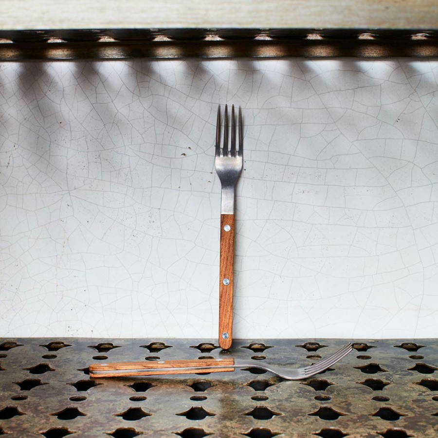 Art De La Table 972 SABRE Fourchettes | Fourchette Bistrot - Teck