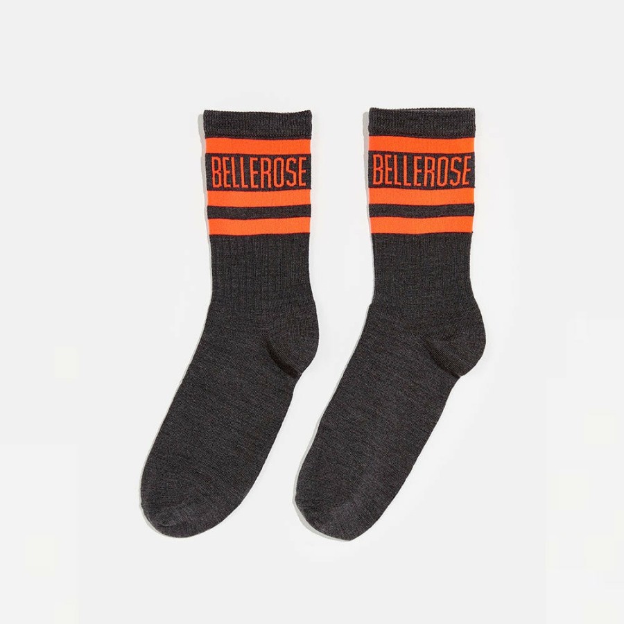 Mode Femme Bellerose Chaussettes | Bellerose - Chaussettes Bree - Gris