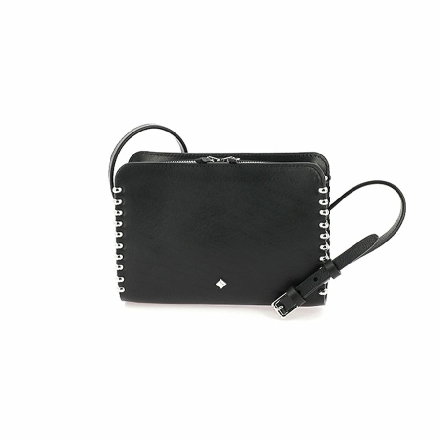 Mode Femme Herbert Frère Sœur Sacs A Main | Herbert Frere Soeur - Sac Le Mini Bea Rock - Noir