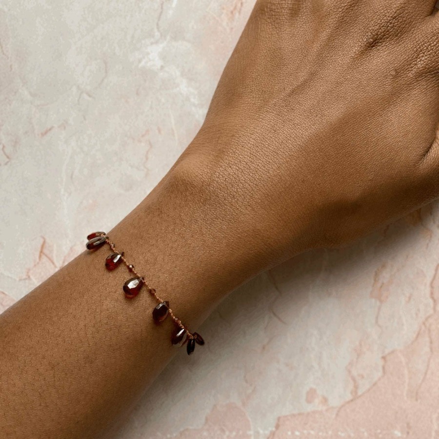 Mode Femme Ivarene Ivarene | Ivarene - Bracelet Elston - Rouge