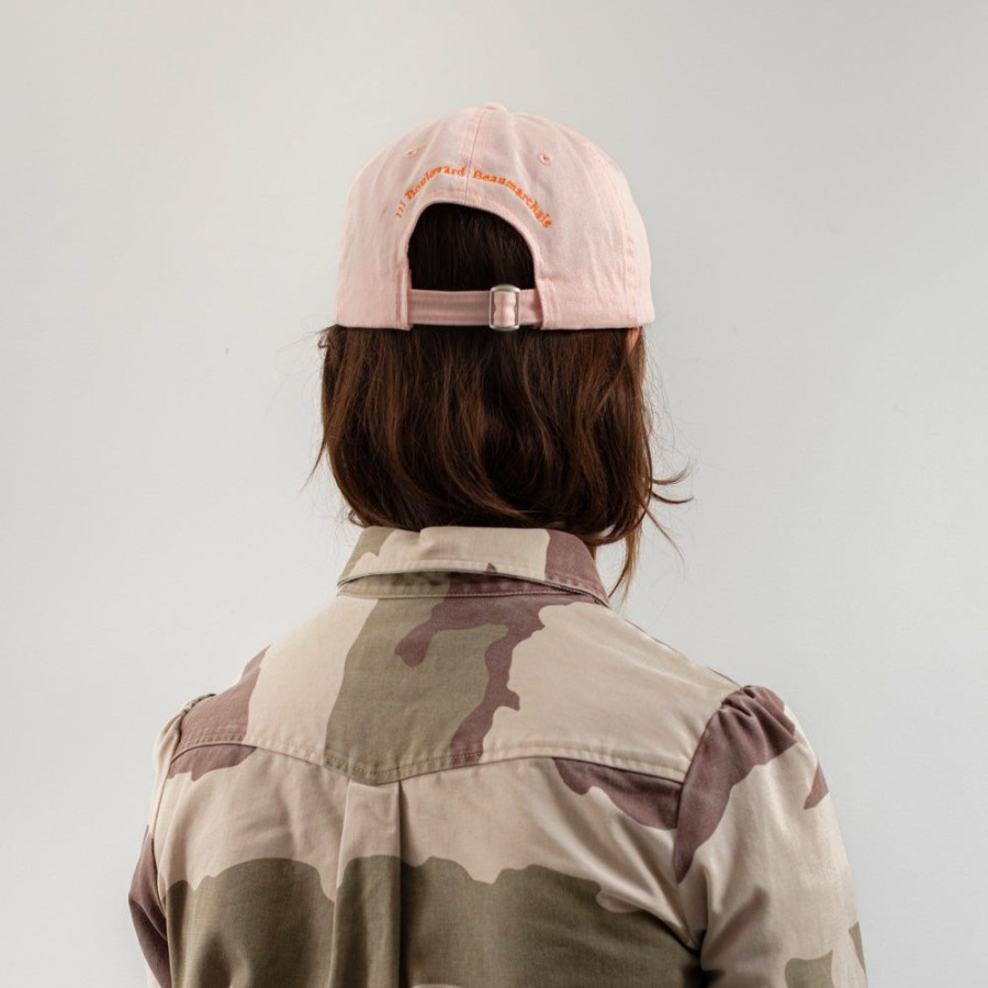 Mode Homme M05 Casquettes | Merci - Casquette Merci Ca Va - Rose