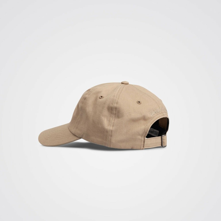 Mode Homme Norse Projects Casquettes | Norse Projects - Casquette Twill Sports Cap - Kaki