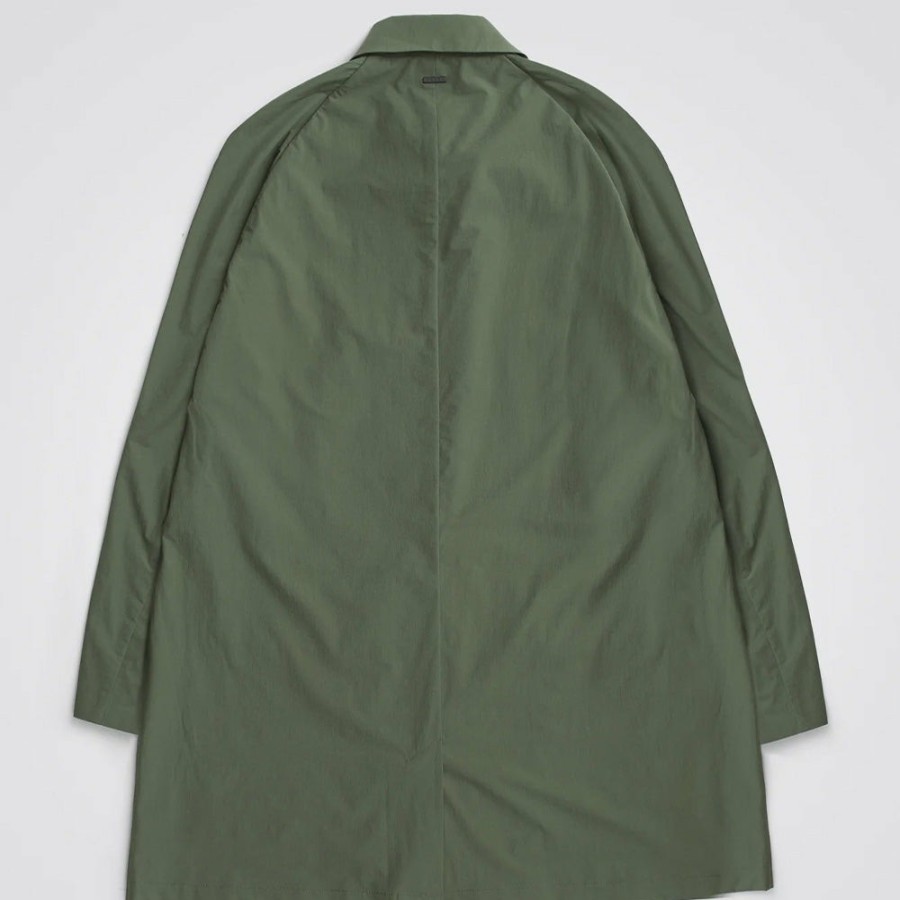 Mode Homme Norse Projects Manteaux | Norse Projects - Manteau Vargo Travel Light - Vert