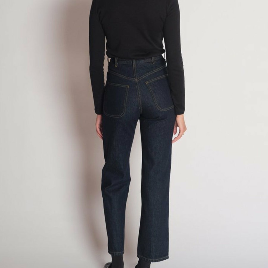 Mode Femme Jesse Kamm Jeans | Jesse Kamm - Jean Brut 225'S - Bleu