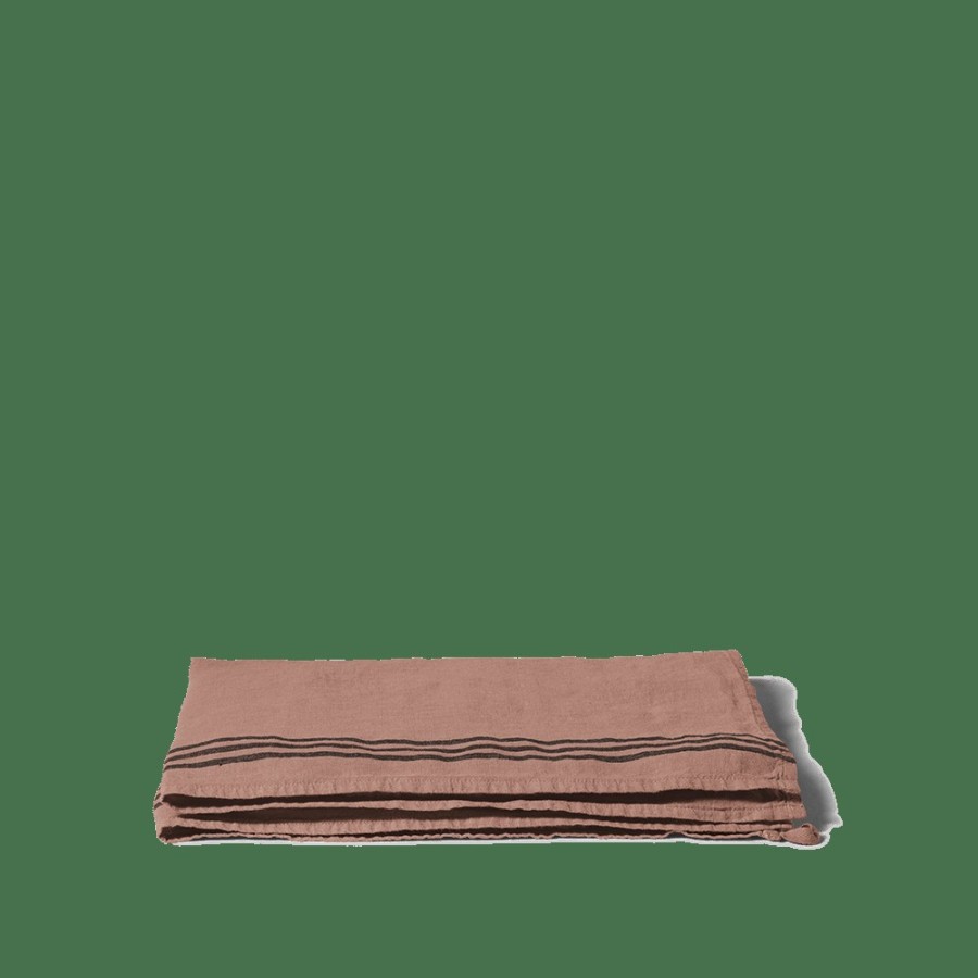 Linge De Maison 200 LINTEX Torchons | Torchon En Lin Lave - Rose Argile