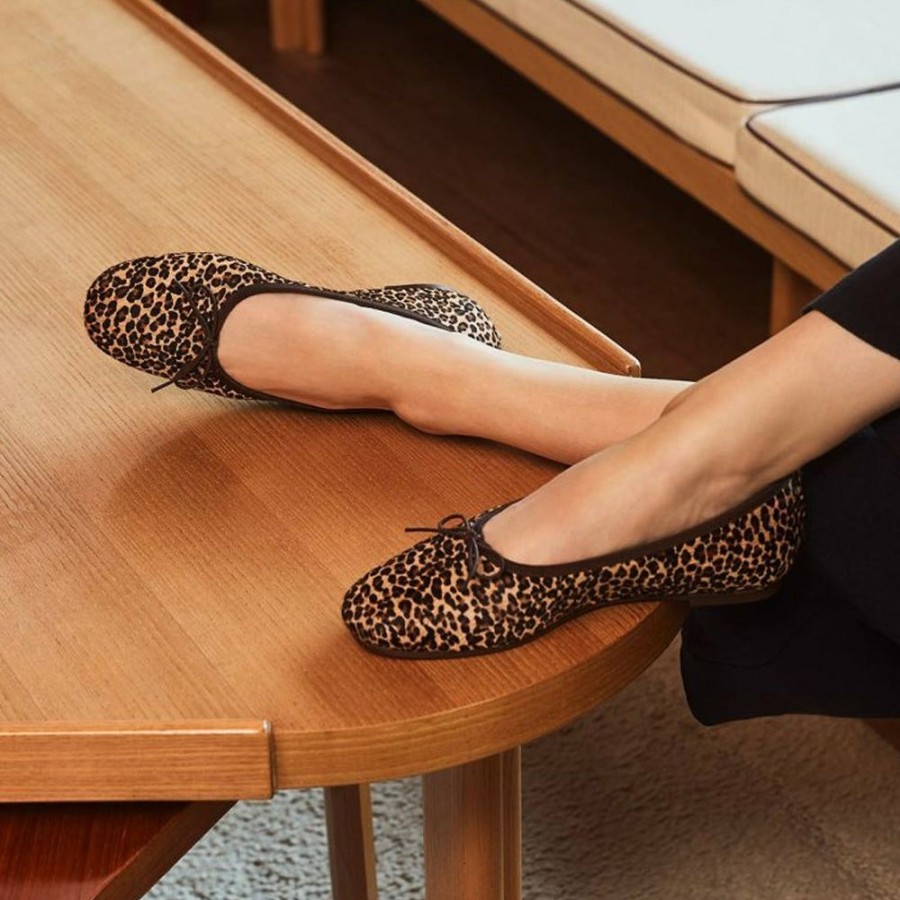 Mode Femme Rivecour Ballerines | Rivecour - Ballerines 124 - Leopard