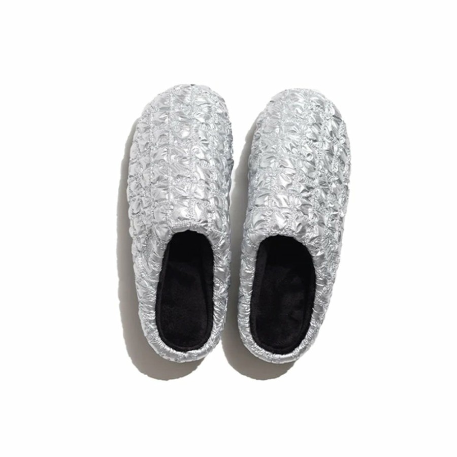 Mode Homme Subu Tokyo Chaussons | Subu Tokyo - Chaussons Concept Bumpy - Silver