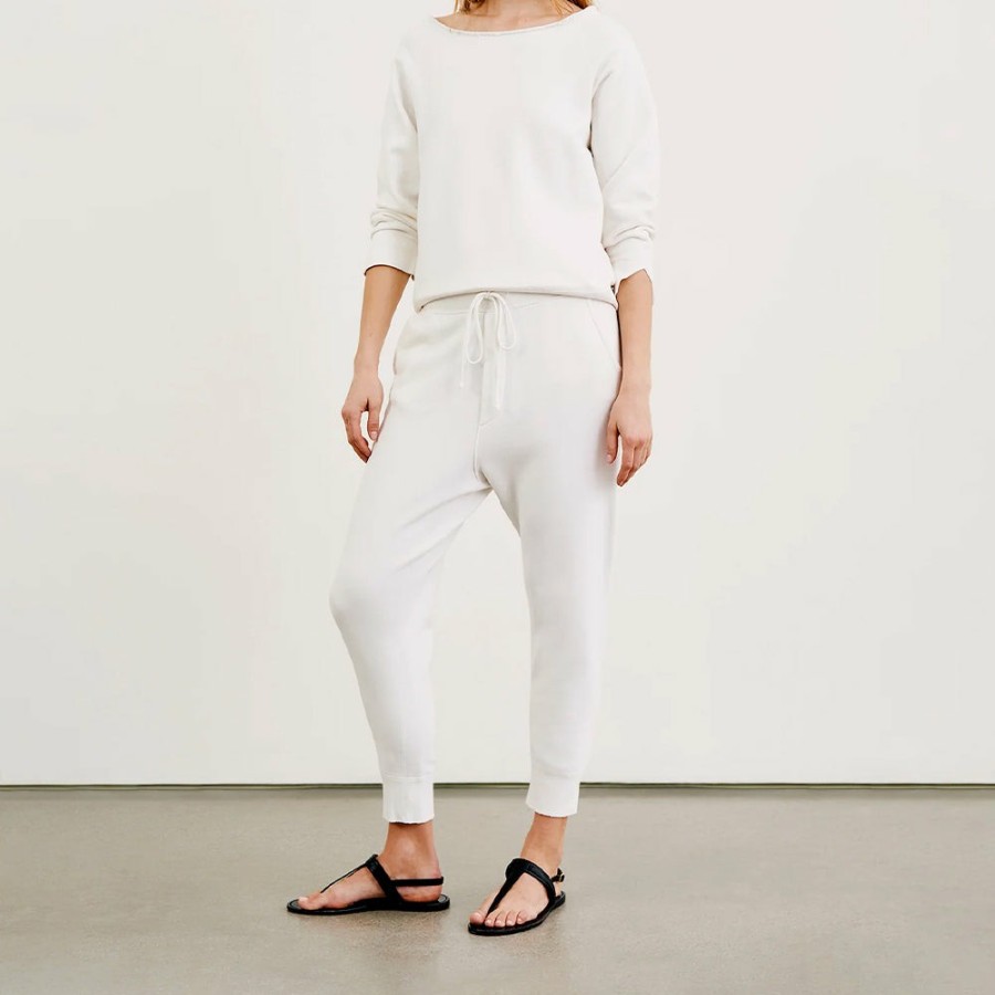 Mode Femme Nili Lotan Pantalons | Nili Lotan - Pantalon Nolan - Ecru