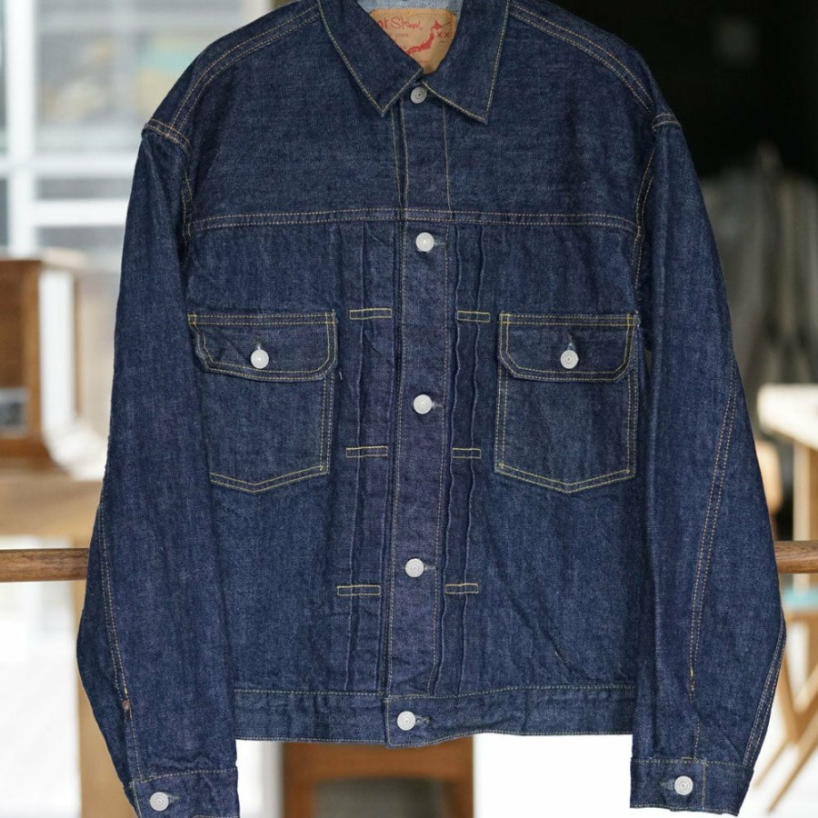 Mode Homme OrSlow Vestes | Orslow - Veste Type2 1950S Denim - Bleu