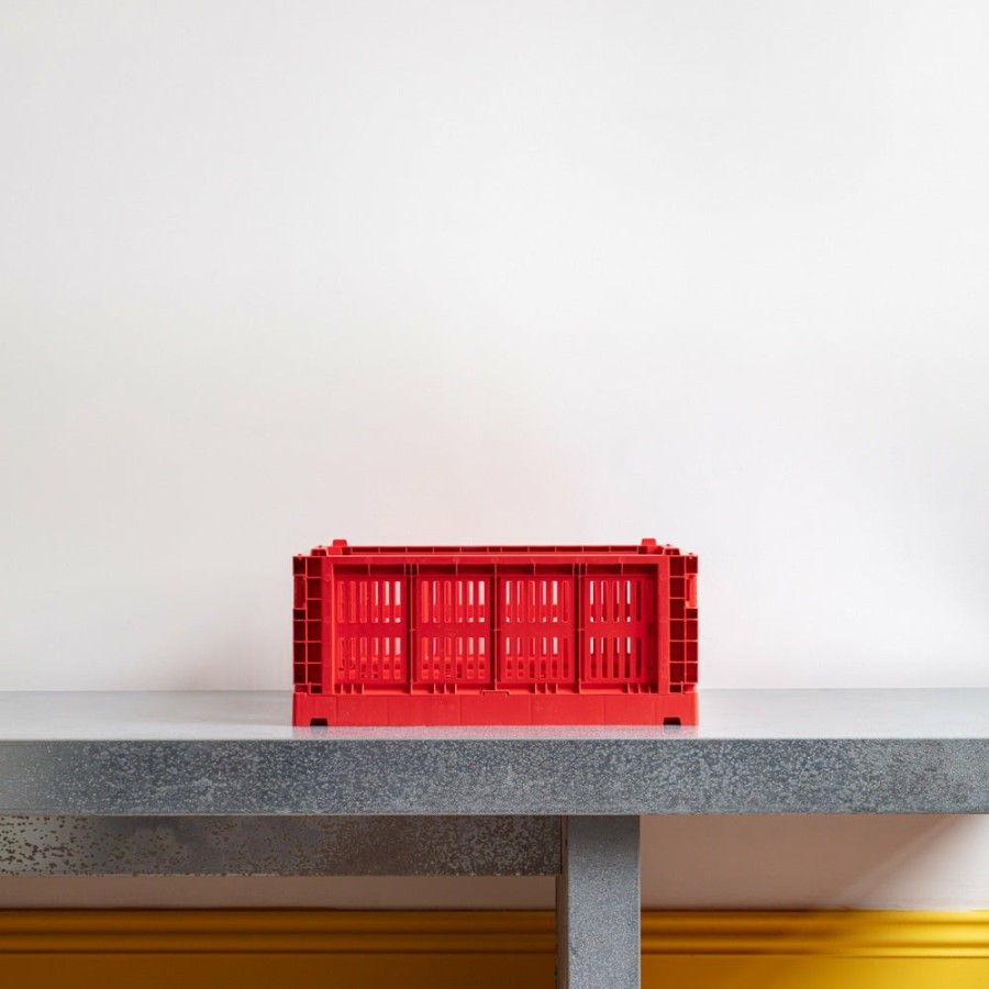 Deco & Lifestyle 208 HAY Rangement | Moyenne Cagette - Hay - Red