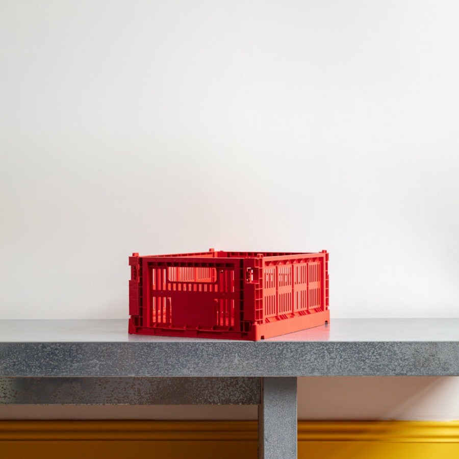 Deco & Lifestyle 208 HAY Rangement | Moyenne Cagette - Hay - Red