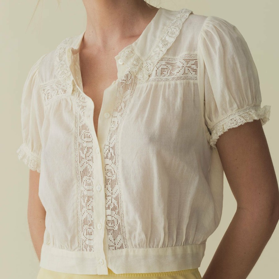 Mode Femme Dôen Chemises | Doen - Chemise Skylark - Blanc