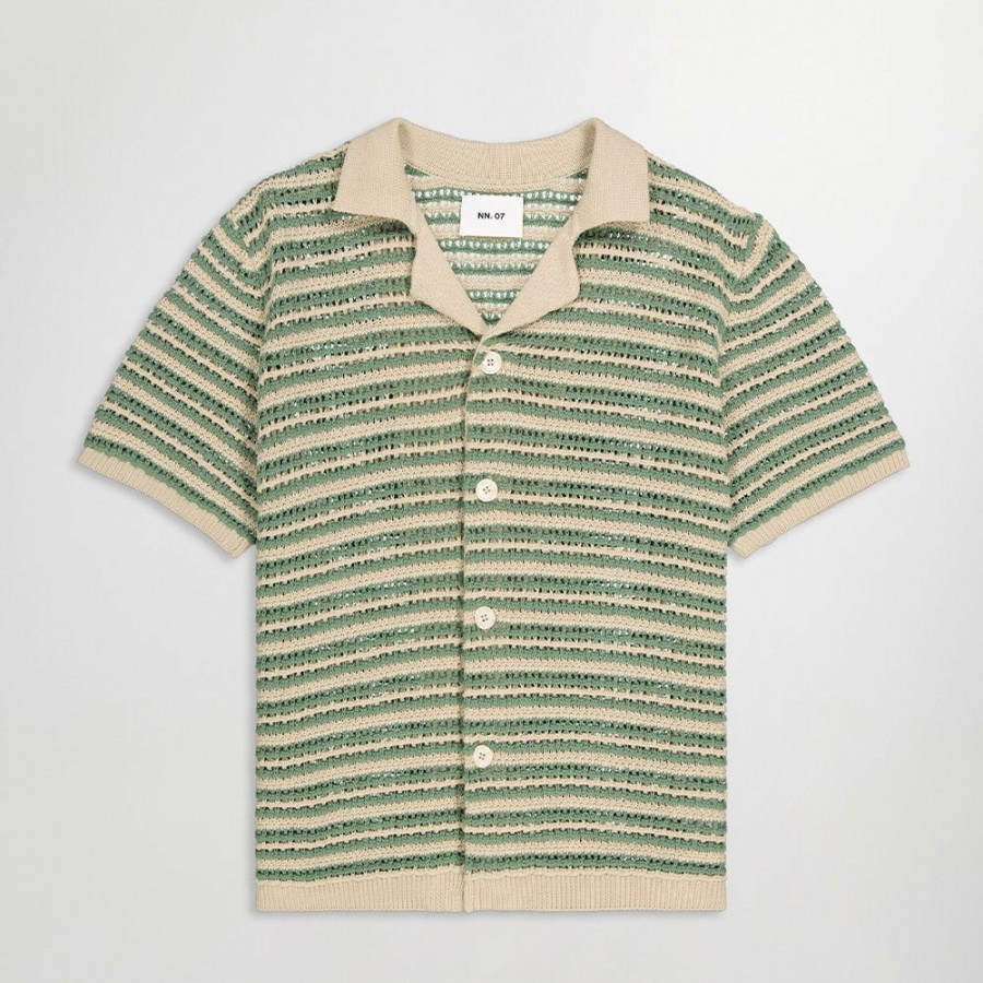 Mode Homme NN07 Polos | Nn07 - Polo Henry - Vert