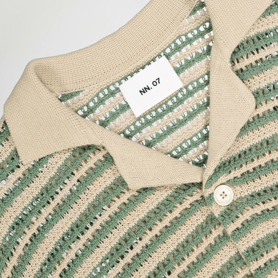 Mode Homme NN07 Polos | Nn07 - Polo Henry - Vert