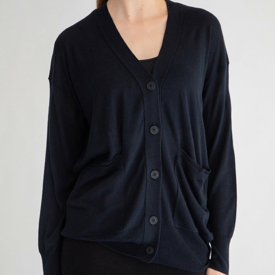 Mode Femme CT Plage Mailles | Ct Plage - Cardigan - Navy