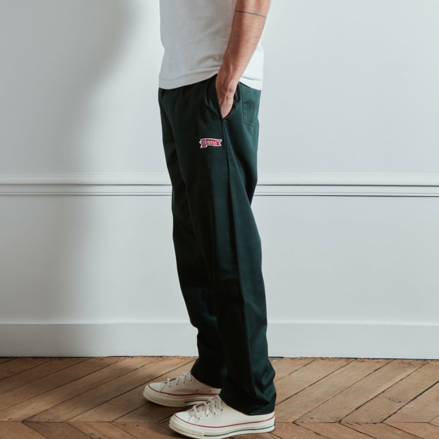 Mode Homme Cookman Pantalons | Merci X Cookman - Pantalon Solid - Vert