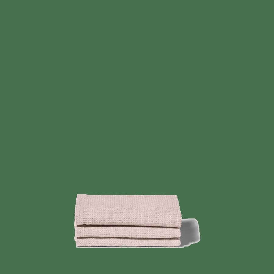 Linge De Maison 200 LINTEX Serviettes De Bain En Lin | Serviette De Bain Invite En Lin - Nid D'Abeille - Beige Rose