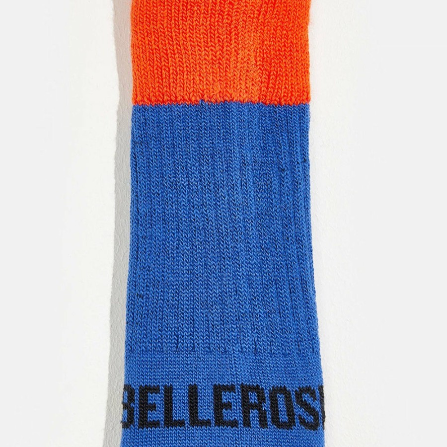 Mode Femme Bellerose Chaussettes | Bellerose - Chaussettes Vocin - Bleu Lapis