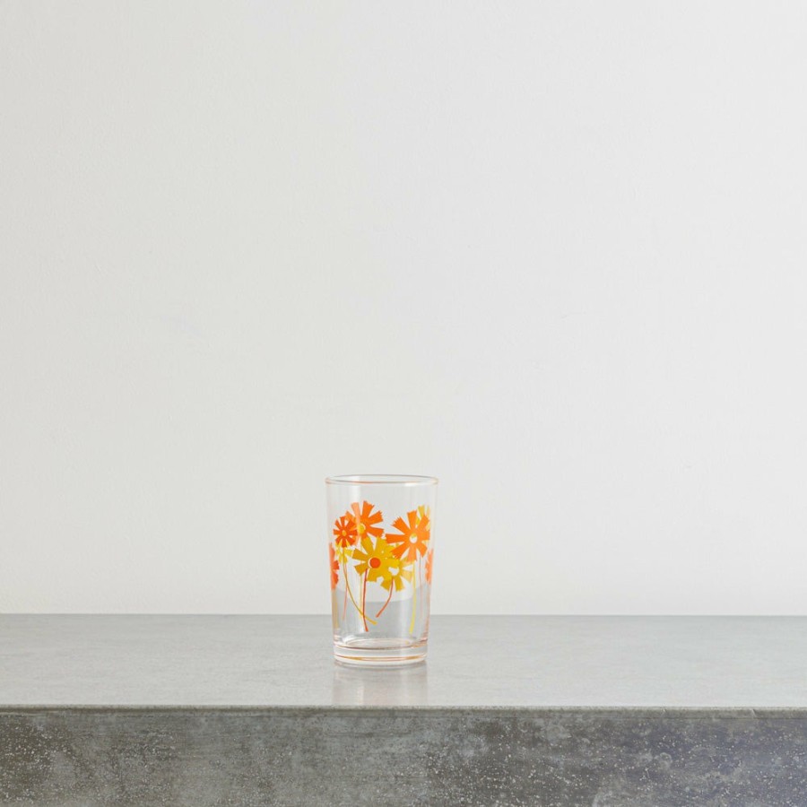 Art De La Table 2061 ADERIA Verres A Eau | Verre A Eau - Cosmos Orange