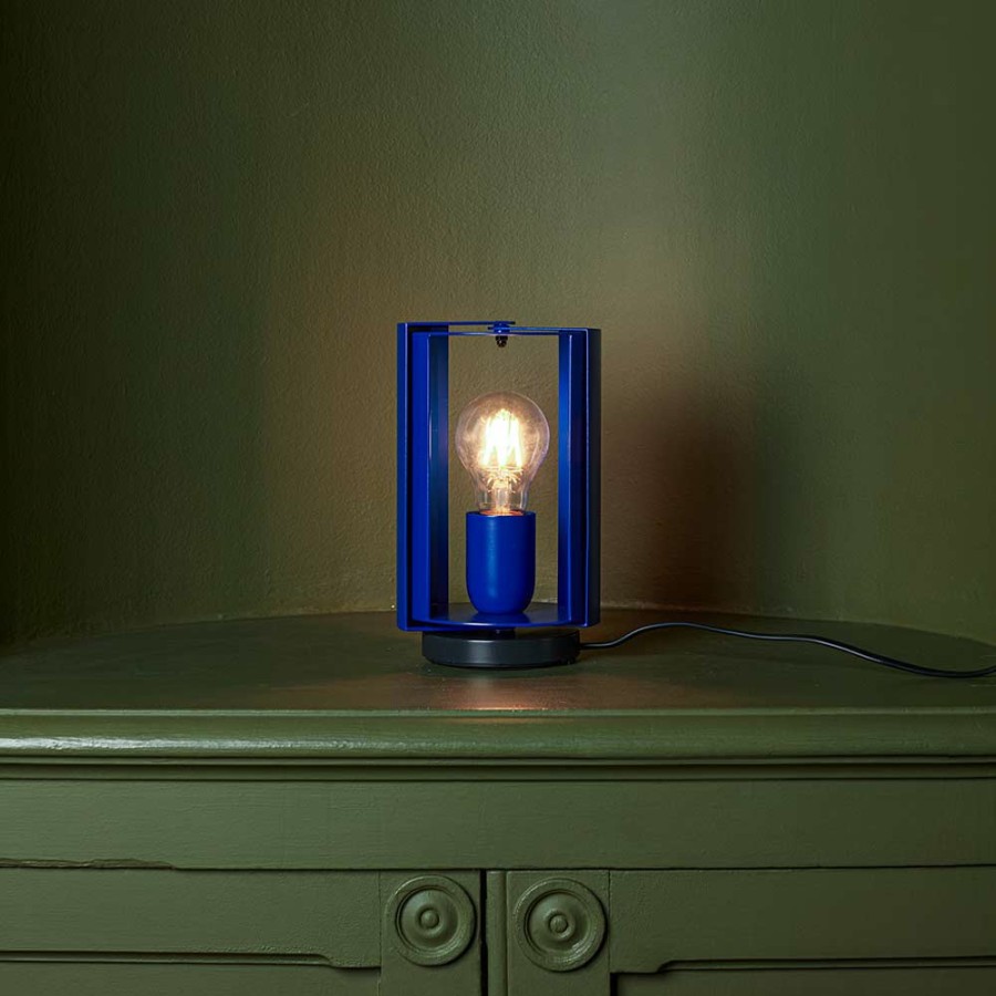 Deco & Lifestyle 098 NEMO LIGHTING Lampes | Lampe A Poser Pivotante - Bleu - Nemo Lighting